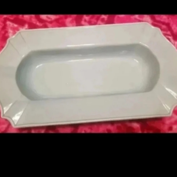 Z Gallerie Serving platter Venetian Blue dish New - Picture 11 of 12